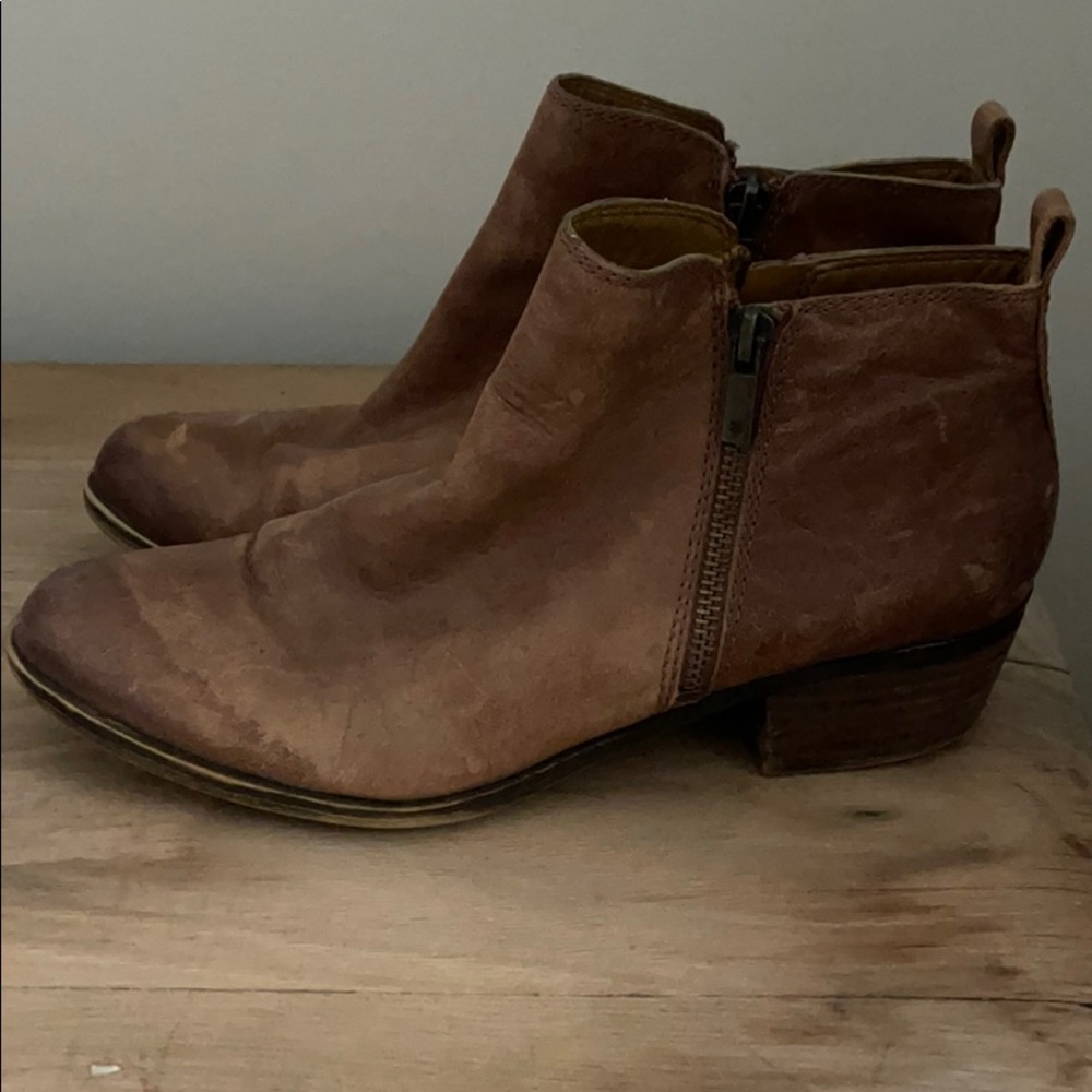 Lucky Brand Booties- Camel